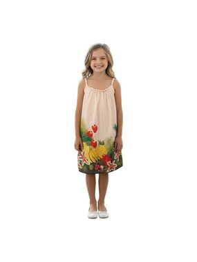 GapKids Size M (8) Tropical Polynesian Sleeveless Dress
